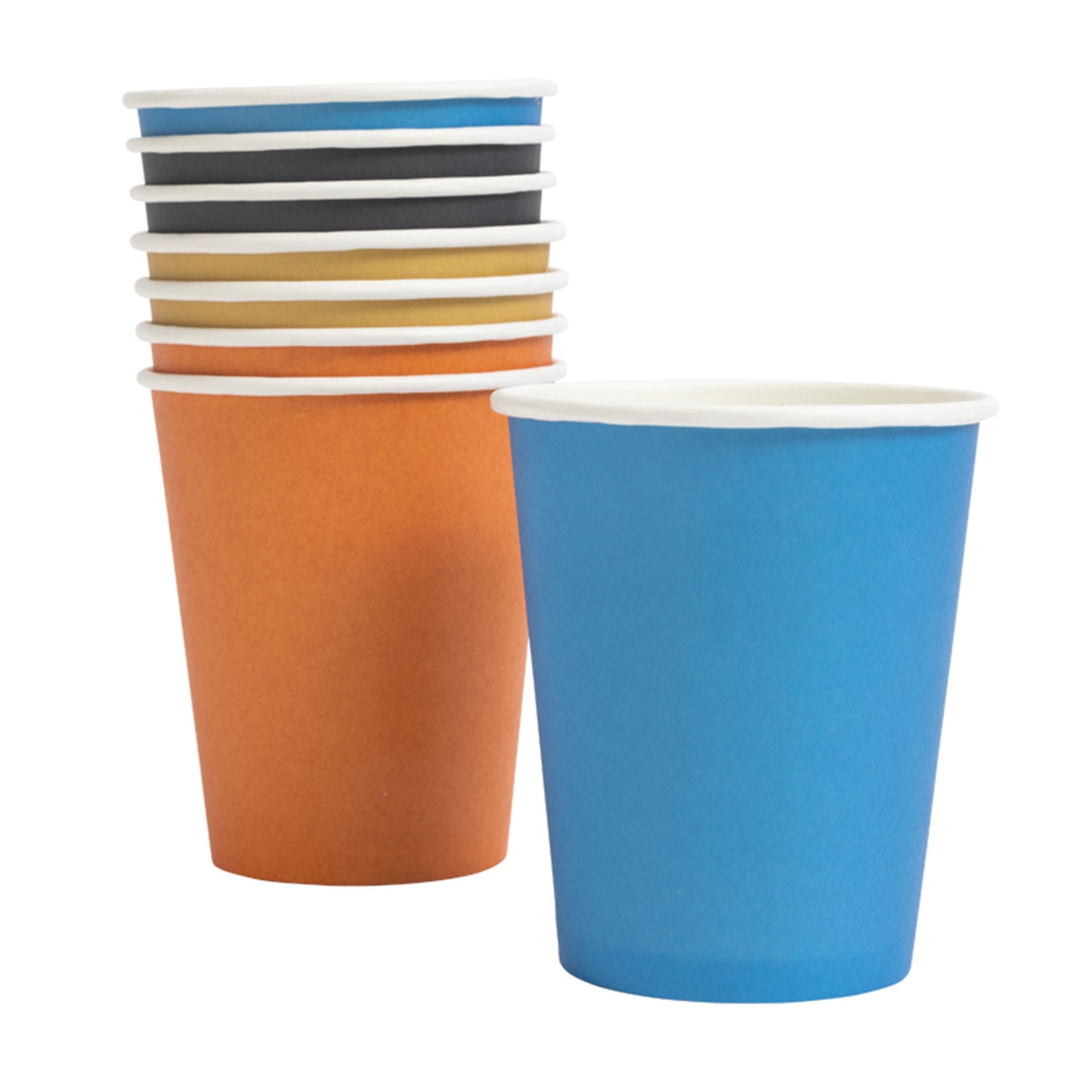 Habitat Kids Mixed Plain Colour Cups GOODS Sainsburys   