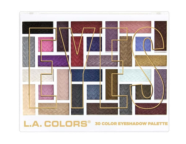 L.A. Colors eyeshadow palette Back to Basics 27g - British product