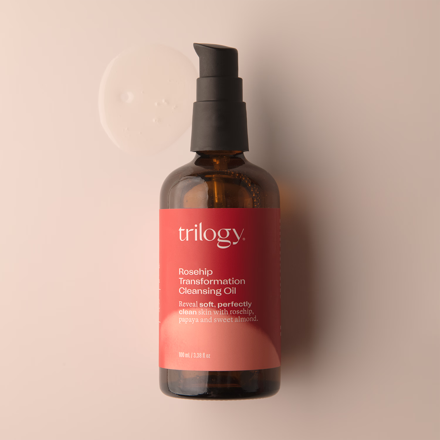 Natural Rosehip and Sweet Almond Emulsifying Cleansing Oil 100ml
