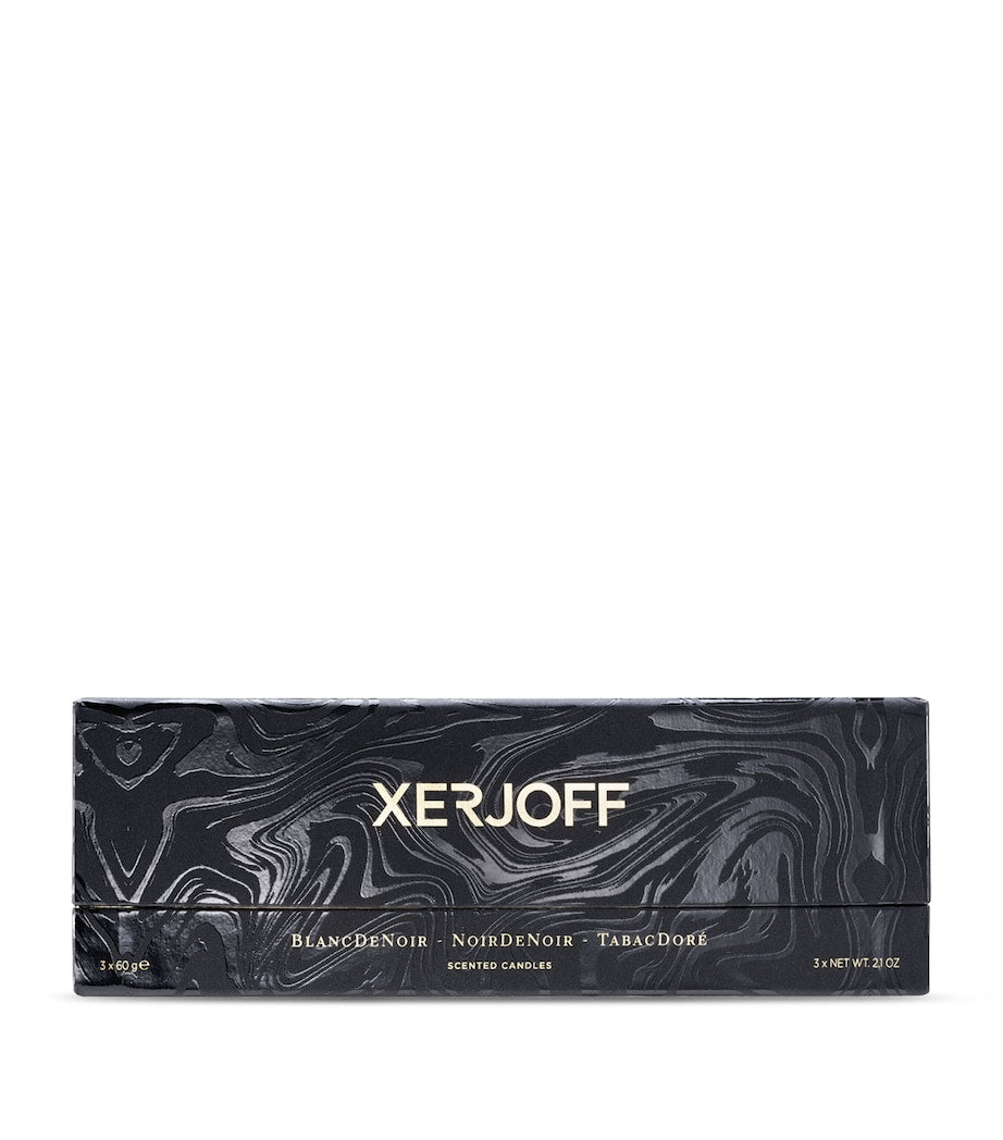 Xerjoff candle gift set Scentimento 3x60g - British product