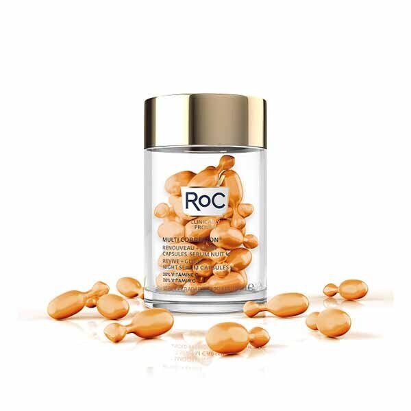 Roc Multi Correxion Revive + GlowNight Serum 30 Capsules GOODS Superdrug   