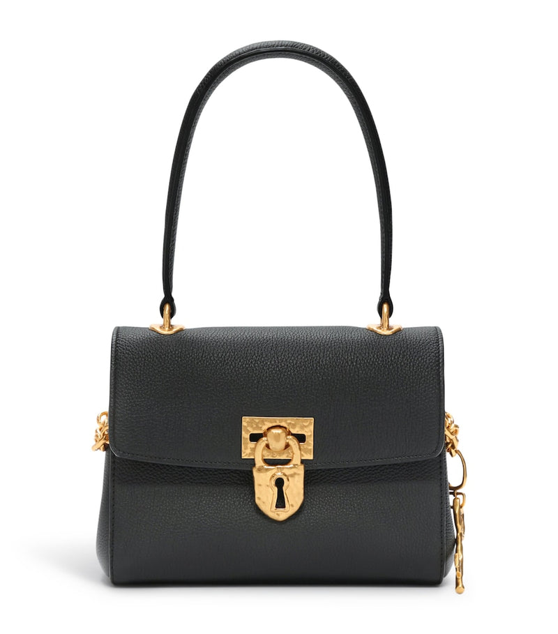 Schiaparelli Mini Leather Secret Top-Handle Bag, imported from the UK