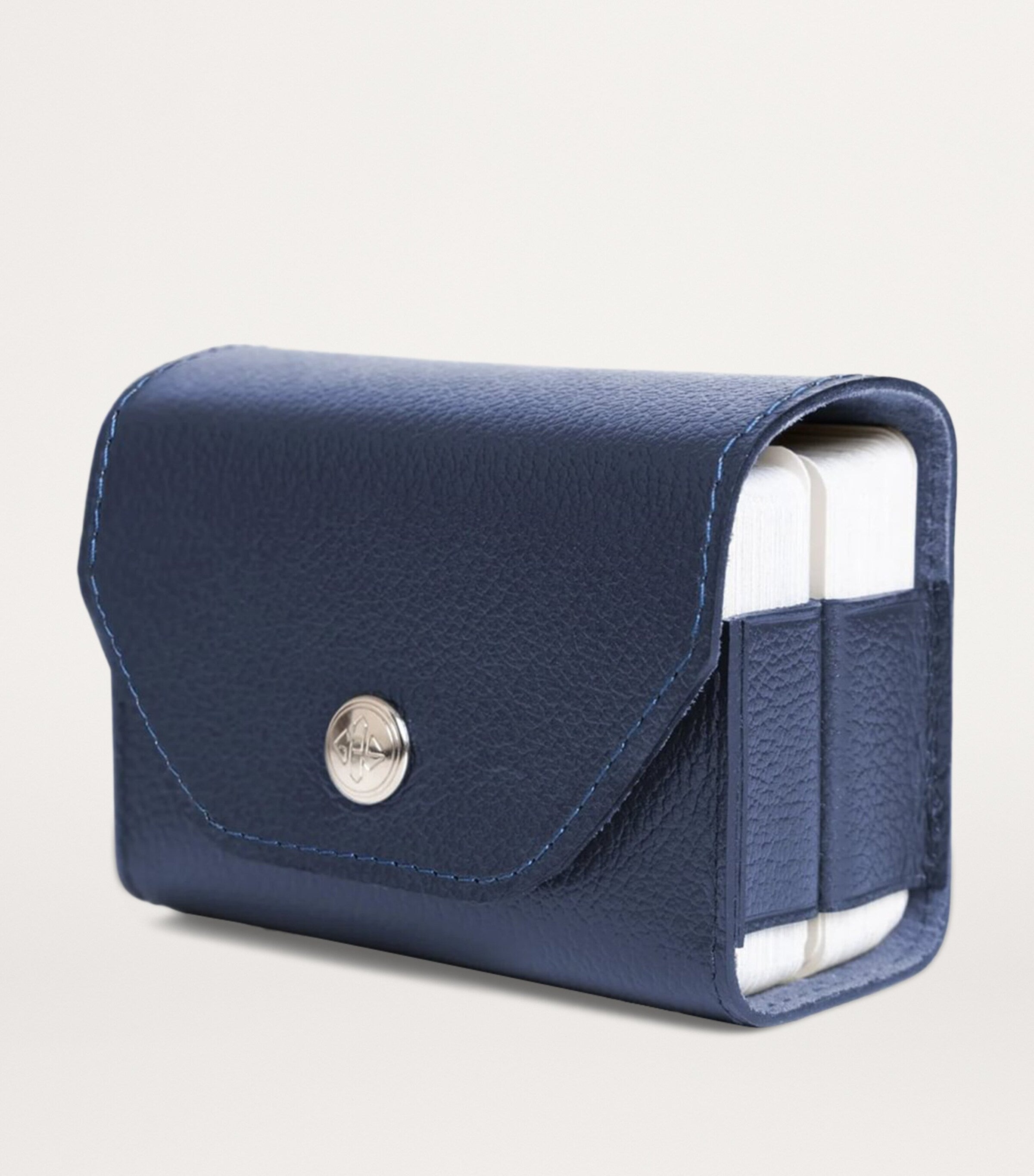 Ettinger leather double playing cards case - British product