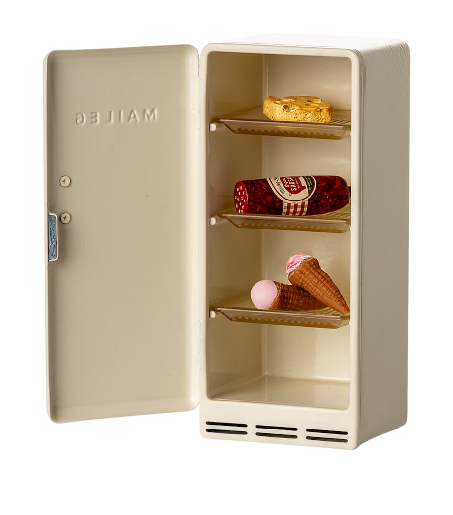 Maileg miniature fridge toy for mouse farmhouse 15.5cm, imported from the UK