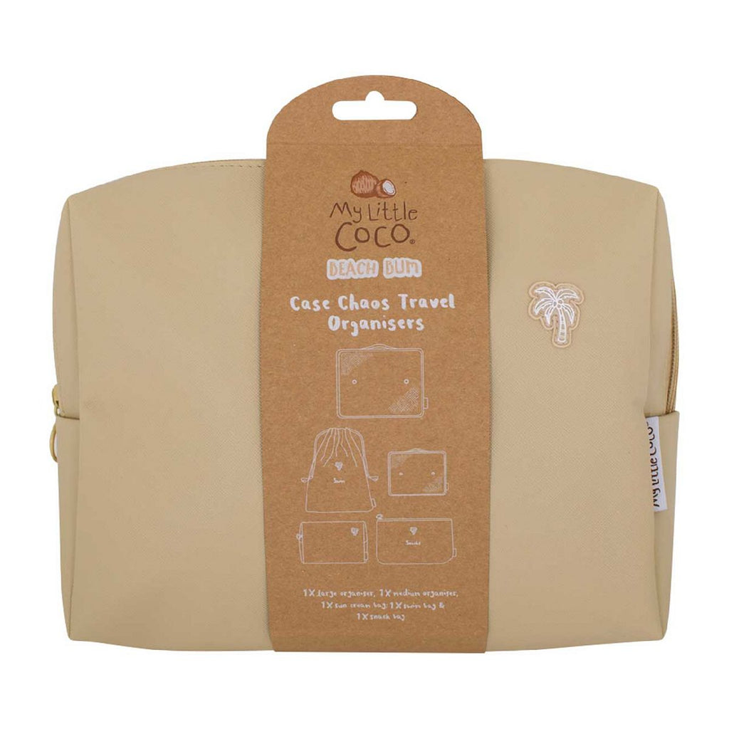 My Little Coco Beach Bum Case Chaos Travel Organisers (5 x bags)