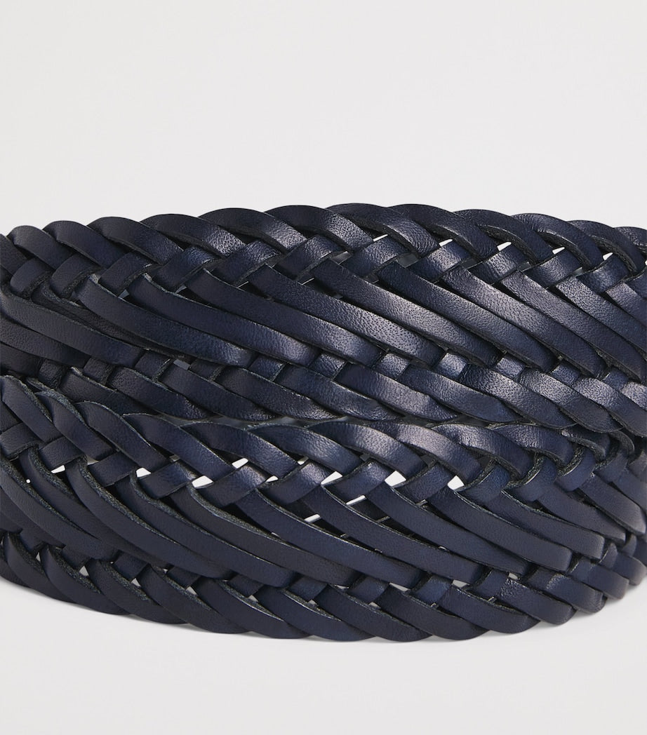 Ralph Lauren Purple Label braided belt 2.5cm - British product