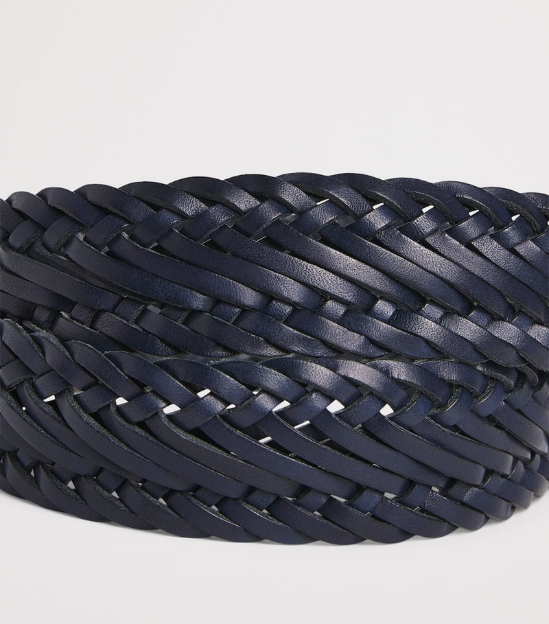 Ralph Lauren Purple Label braided belt 2.5cm - British product