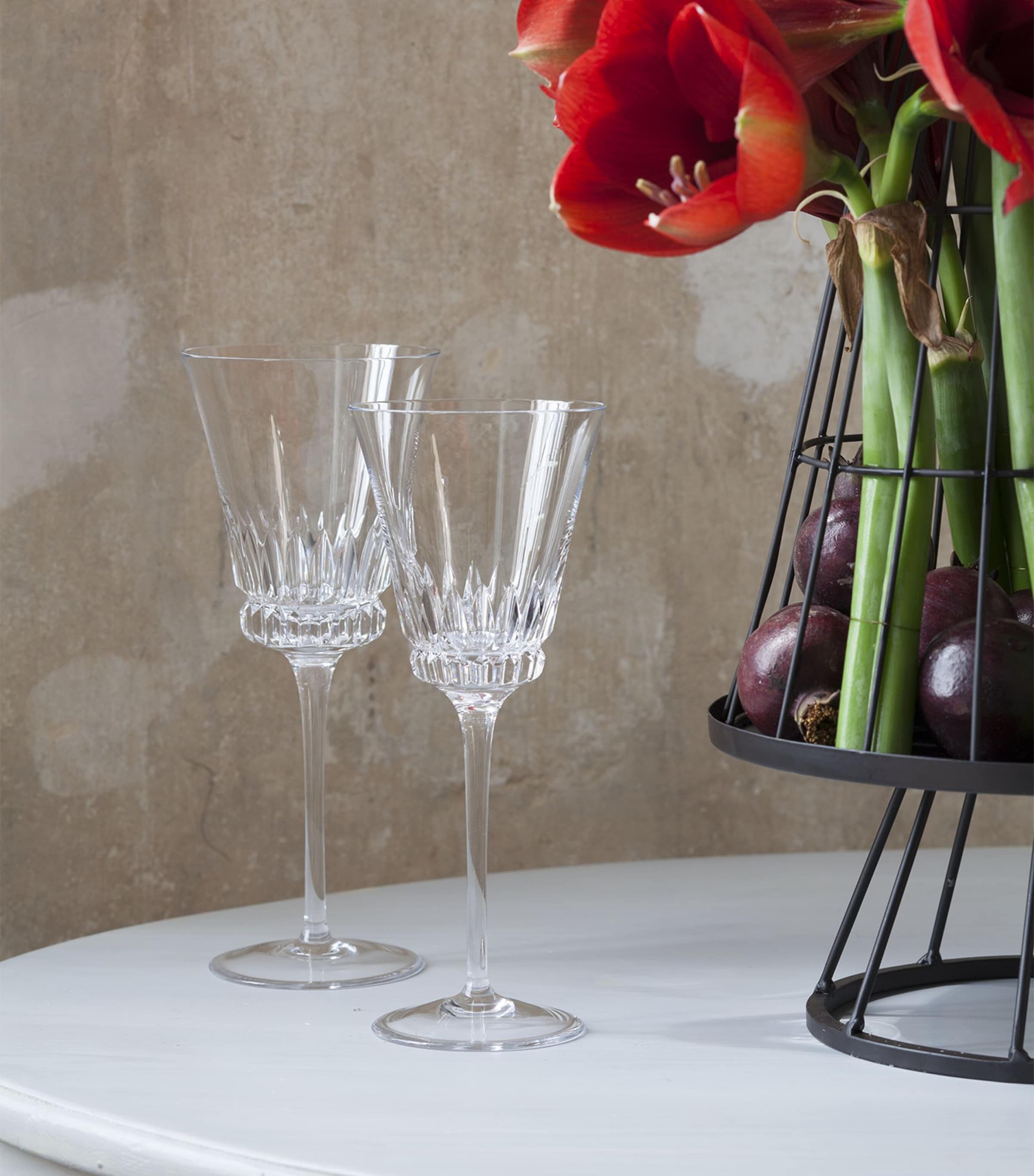 Villeroy & Boch red wine goblets set of 2 200ml (British brand)