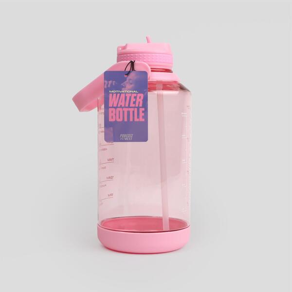 Phoenix Fitness water bottle pink - British product