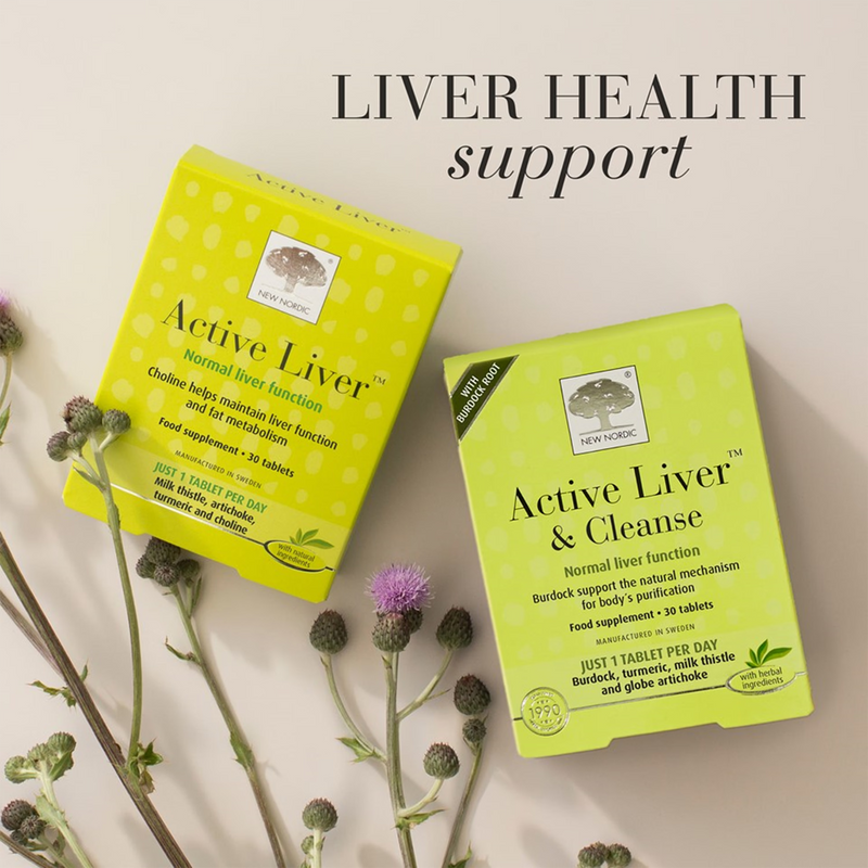 New Nordic Active Liver Cleanse supplement 30 tablets - British product
