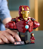 Lego Marvel Iron Man MK4 Bust set, UK version