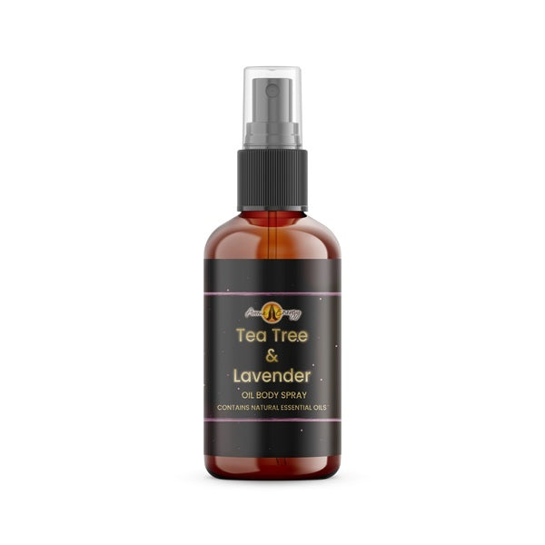 Aroma Energy Tea Tree Lavender Body Spray 10ml - British product