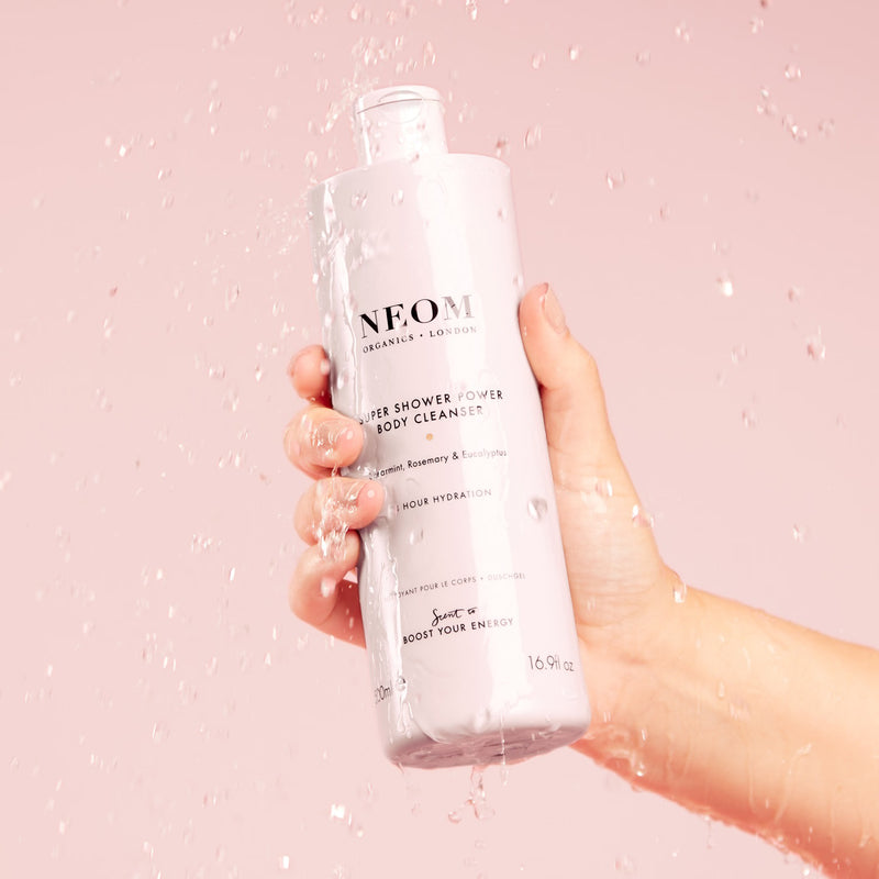 NEOM body cleanser Super Shower Power 500ml, UK version