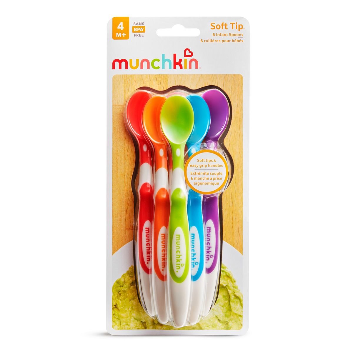 Munchkin 6 Soft-Tip Infant Spoons 4m+ GOODS Boots   