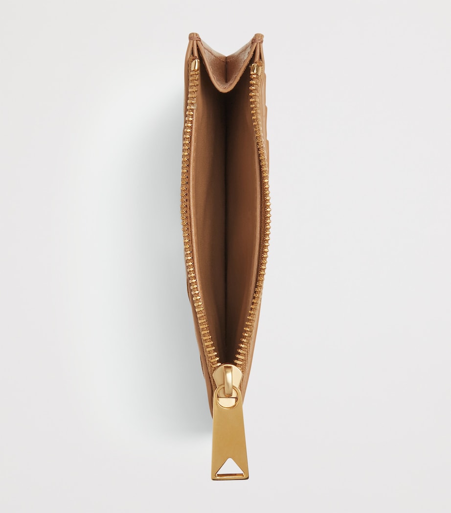 Bottega Veneta card case in Intrecciato leather, 8x12cm (British brand)