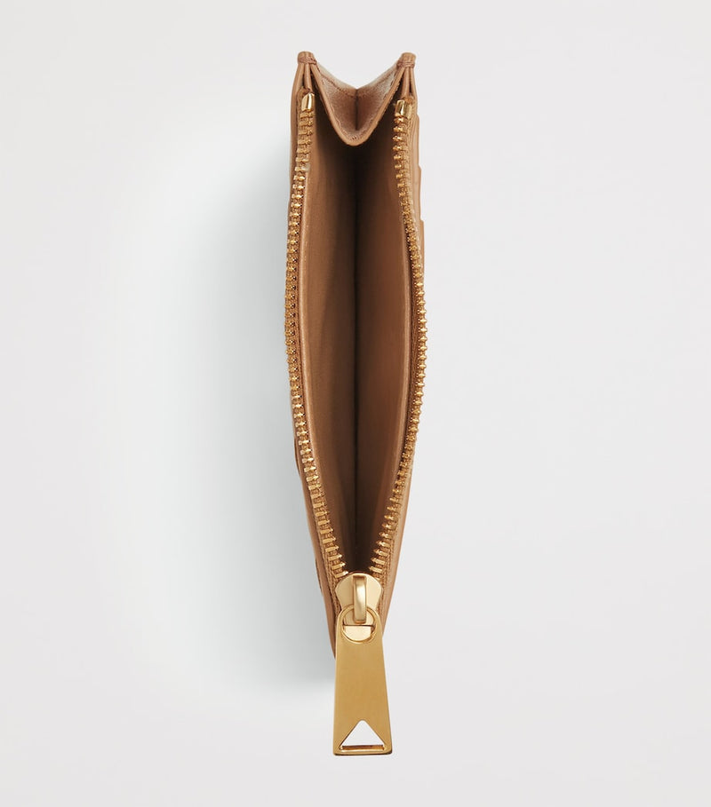 Bottega Veneta card case in Intrecciato leather, 8x12cm (British brand)