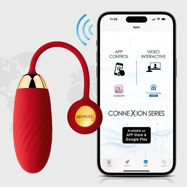 Svakom Ella Neo interactive egg vibrator, imported from the UK