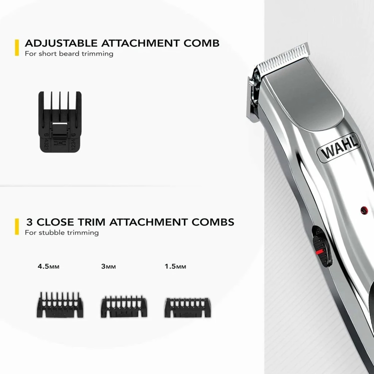 Wahl Groomsman rechargeable beard trimmer UK version