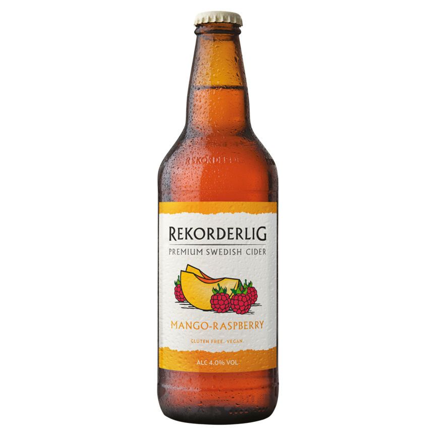 Rekorderlig Premium Swedish Mango-Raspberry Cider GOODS ASDA   