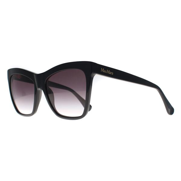 Max Mara MM0008 Logo2 black gradient sunglasses, UK version