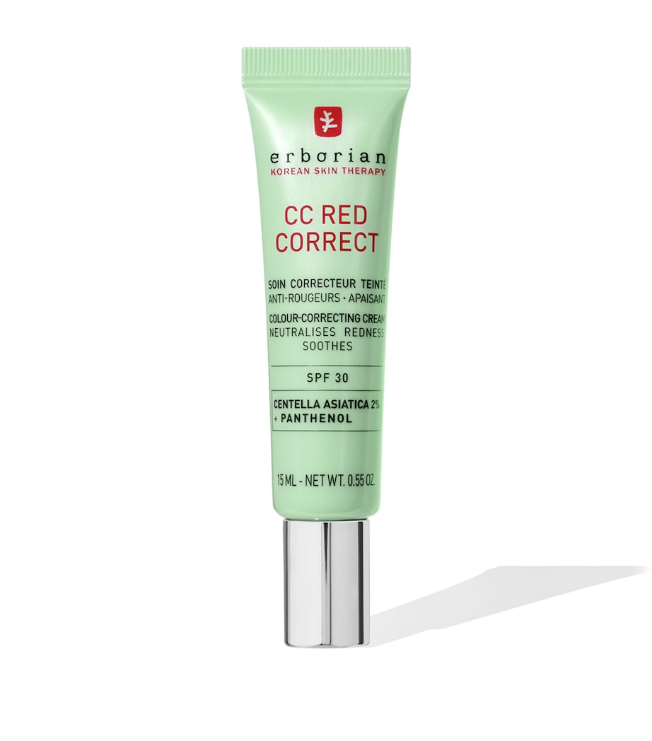 Erborian redness-correcting CC cream with SPF 30 in 15ml tube - British product
