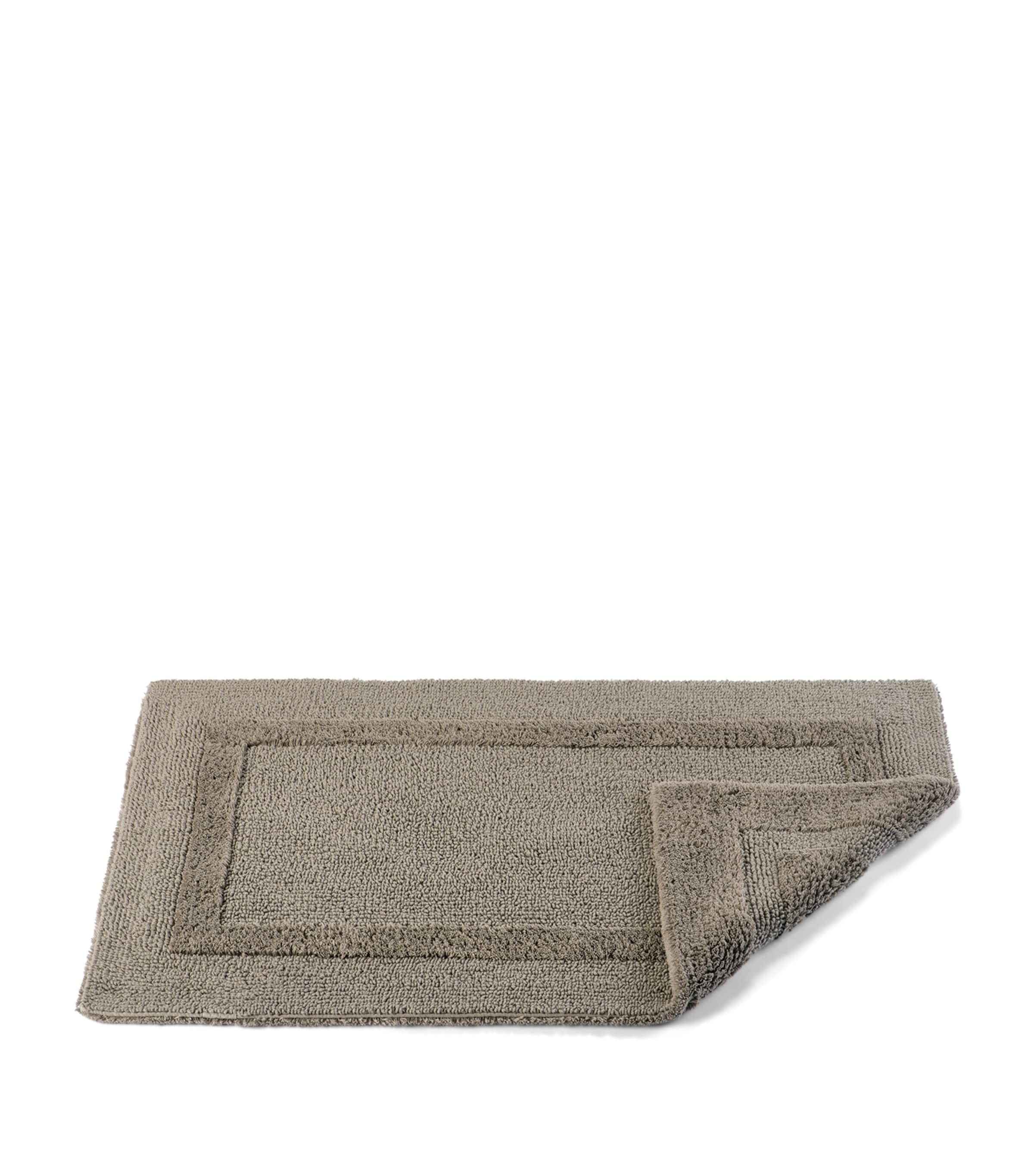 Abyss & Habidecor reversible cotton bath mat 50cm x 80cm - British product
