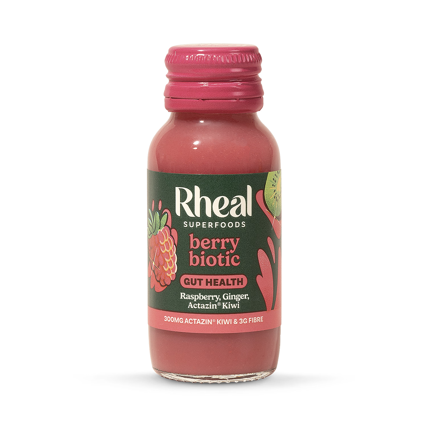 Rheal berry biotic gut health shot 60ml, imported from the UK