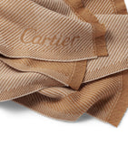 Cartier Wool-Cashmere Panthère de Cartier blanket 190cm x 140cm - British product