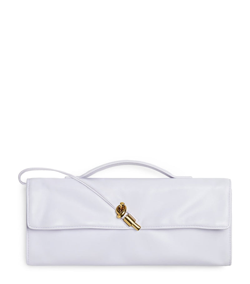 Bottega Veneta Andiamo leather clutch bag - British product