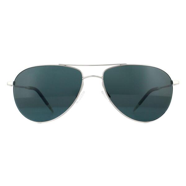 Oliver Peoples Benedict 1002 silver sunglasses, imported from the UK