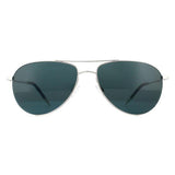 Oliver Peoples Benedict 1002 silver sunglasses, imported from the UK