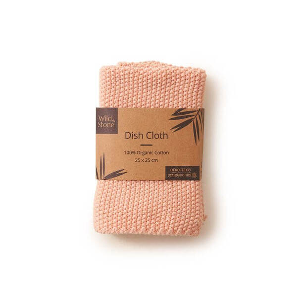 Wild & Stone | Organic Cotton Dishcloth GOODS Superdrug Blush  