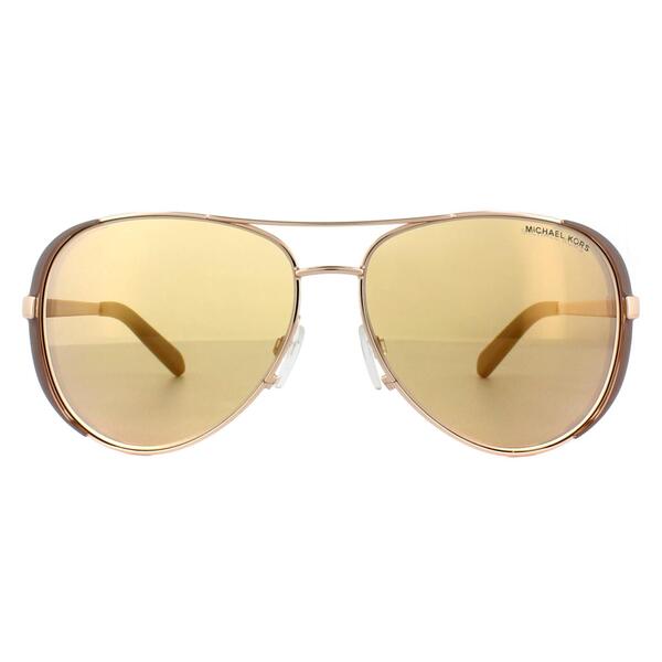 Michael Kors Chelsea 5004 rose gold mirror sunglasses, imported from the UK