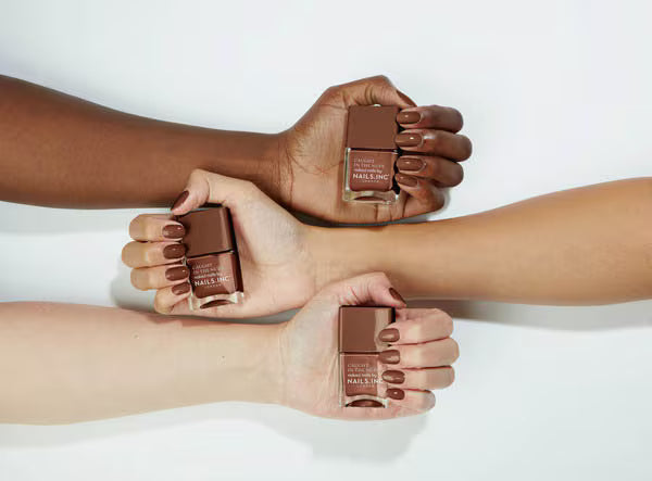 Nails.INC Nude Nail Polish Hawaii beach 14ml, imported from the UK
