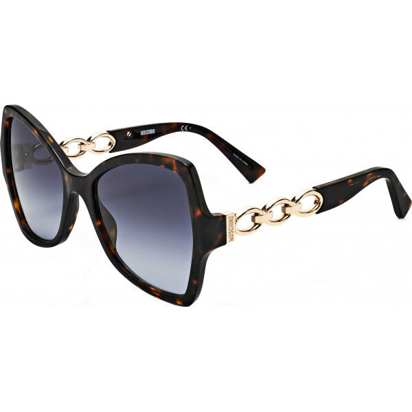 Moschino MOS099 grey acetate sunglasses, imported from the UK