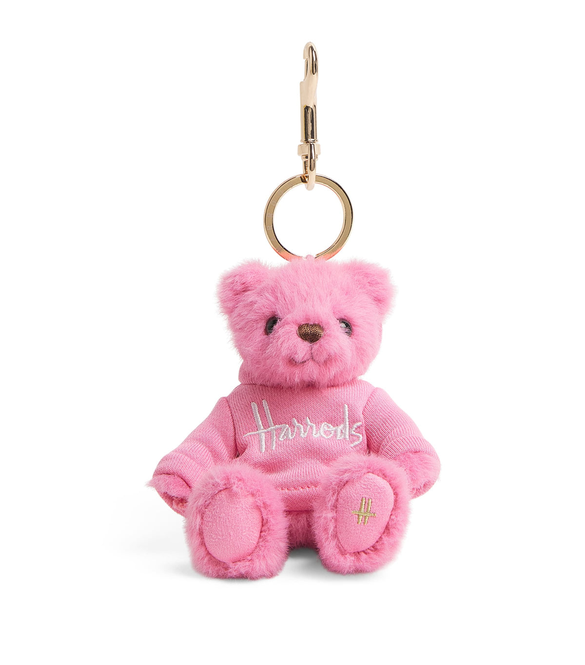 Harrods Logo Bear Keyring 12cm, UK version