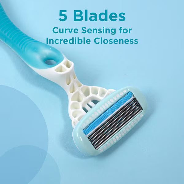 My Intuition Hydro Silk disposable razor 3 pack, imported from the UK