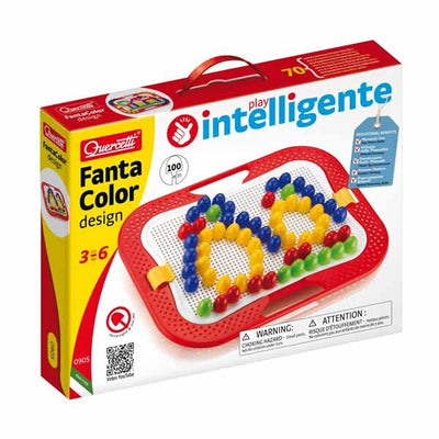 Superdrug Quercetti Fantacolor Design Pin Board Activity Set- Buy online at McGrocer