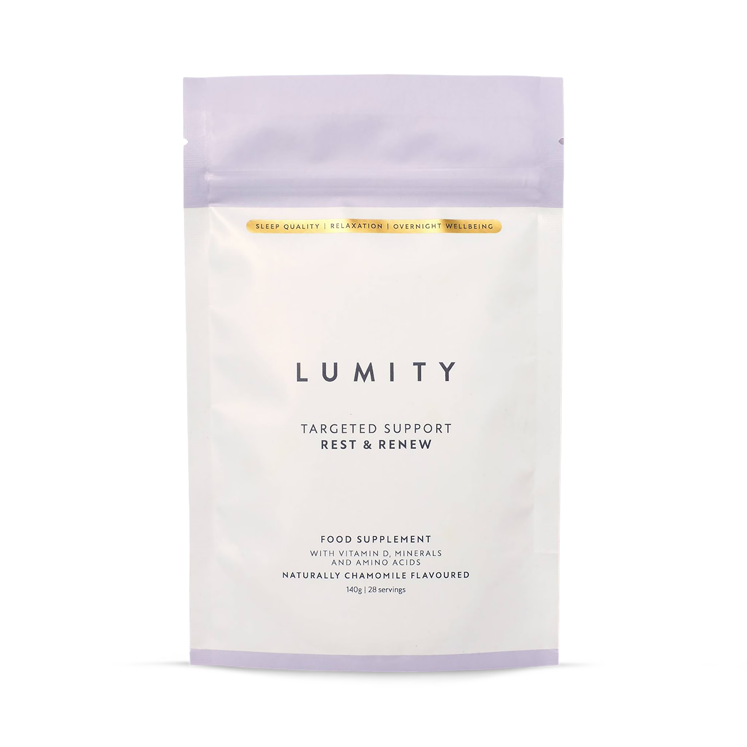 Lumity Rest & Renew sleep powder 140g - British product