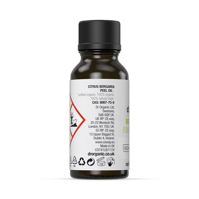 Dr Organic Huile essentielle pure de bergamote 10ml
