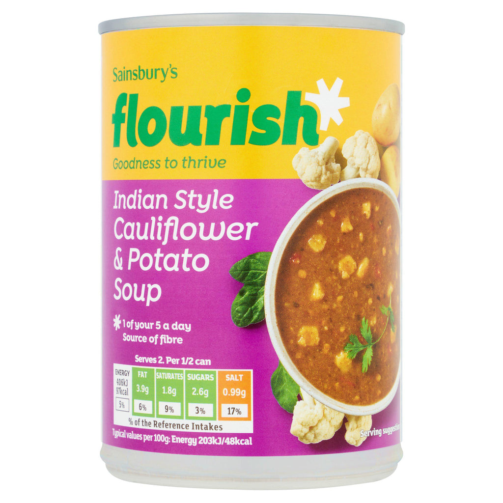 Sainsbury's Flourish Indian Style Cauliflower & Potato Soup