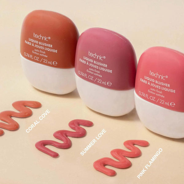 Technic liquid blusher Summer Love 22ml (British brand)