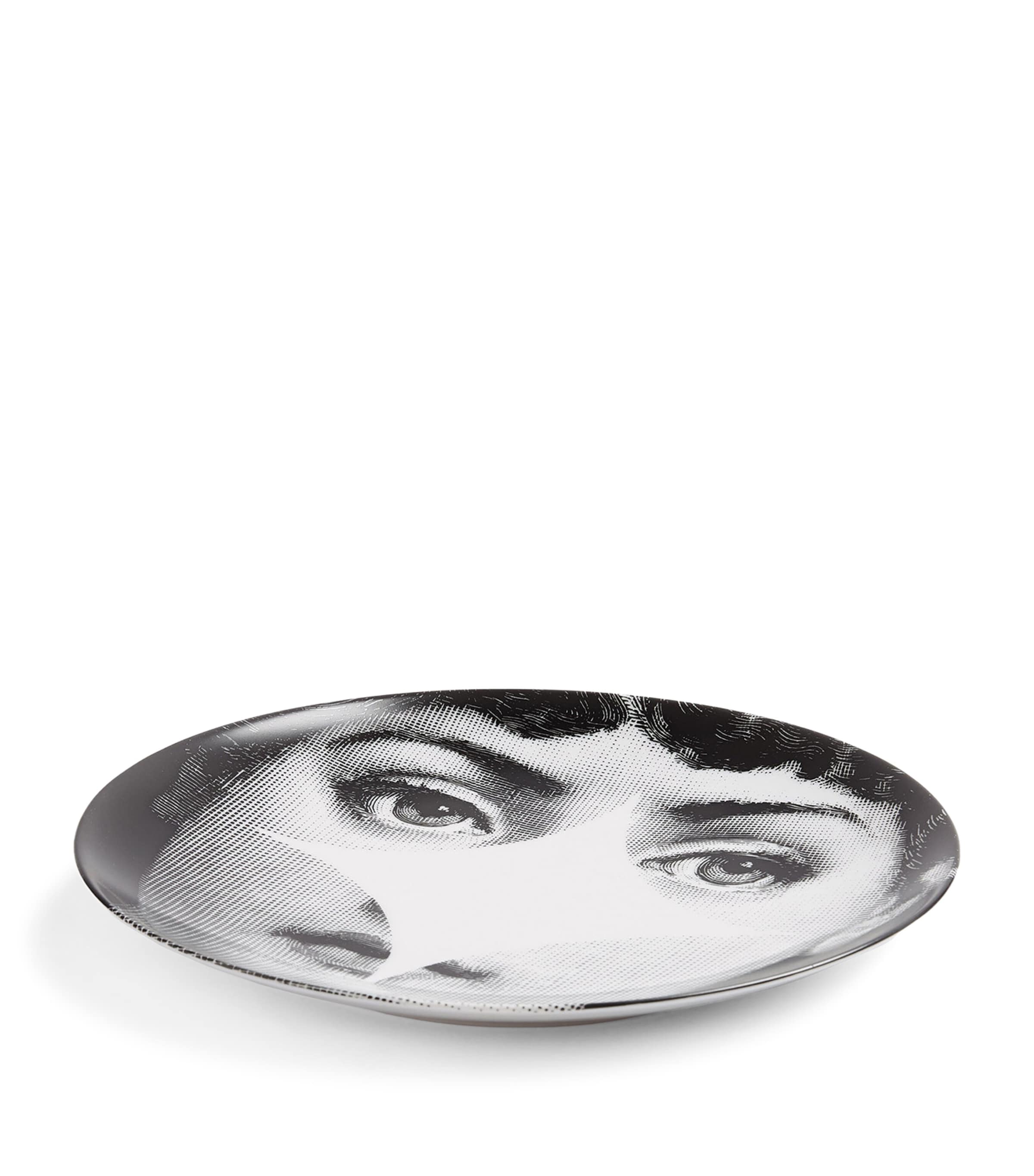 Fornasetti wall plate with opera singer design 26cm - British product