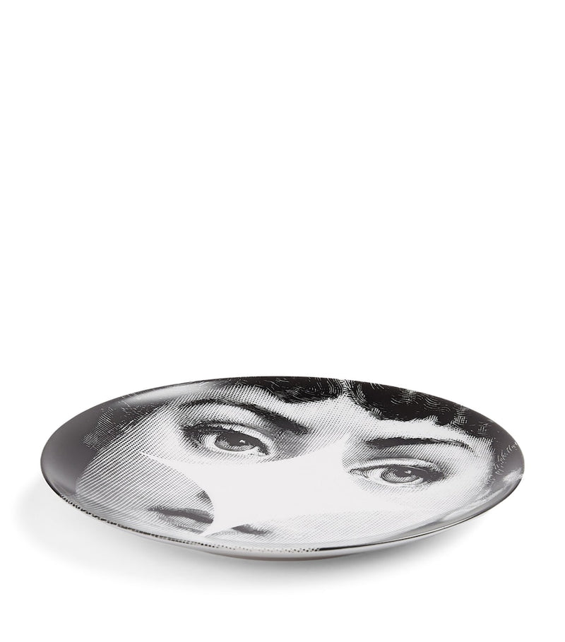 Fornasetti wall plate with opera singer design 26cm - British product