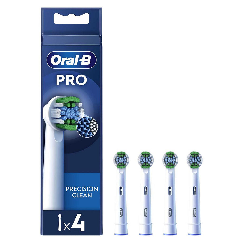 Oral-B Precision Clean Toothbrush Head with CleanMaximiser Technology 4 Pack