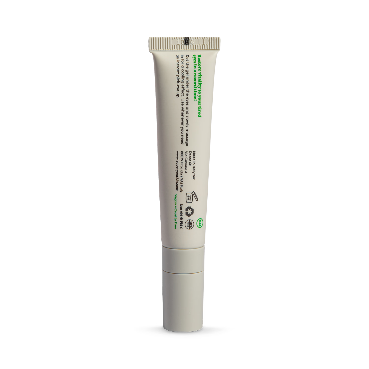 Eye renewal serum with firming peptide complex (British brand)