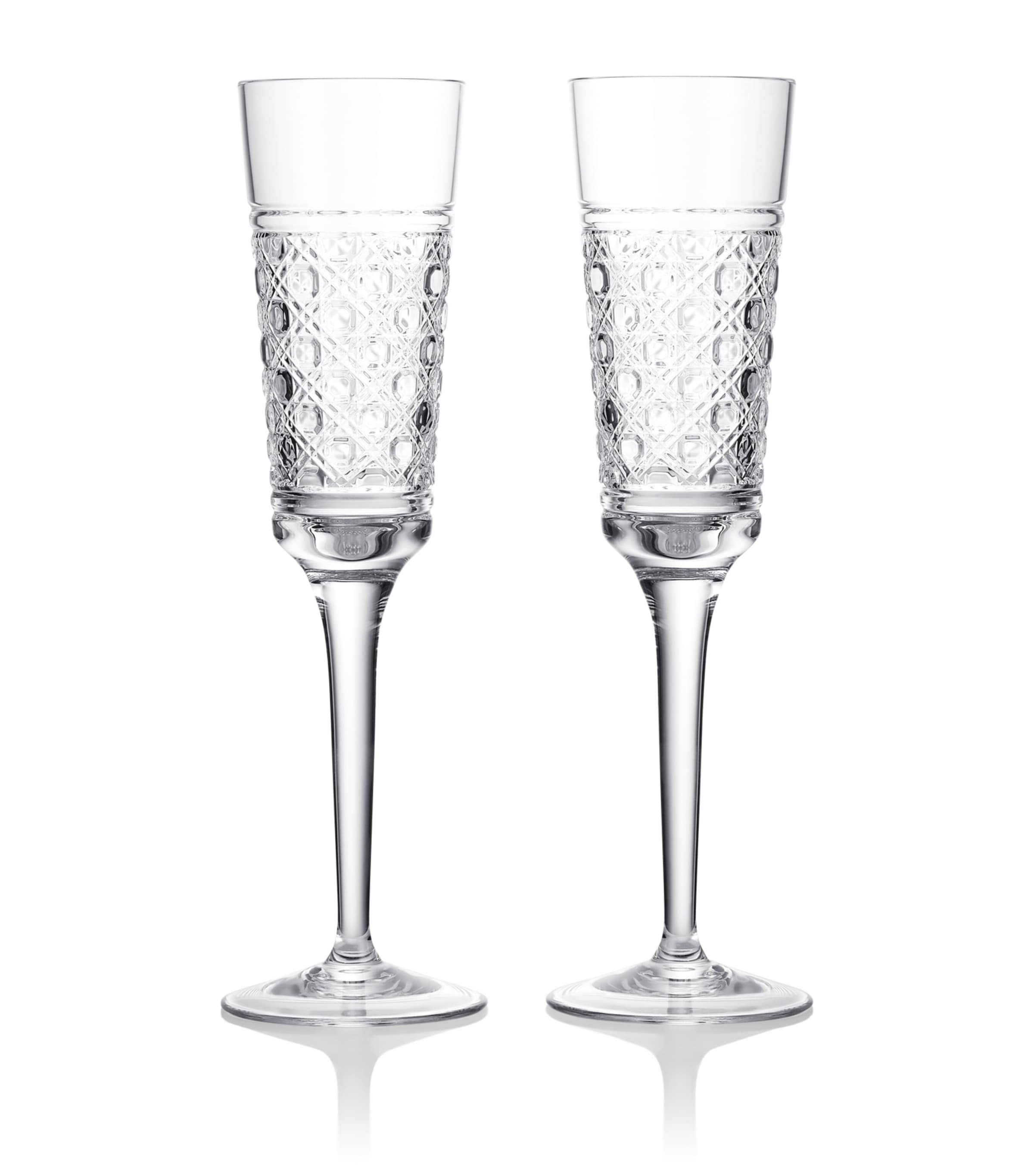 Waterford Opulence champagne flutes set of 2 185ml (British brand)