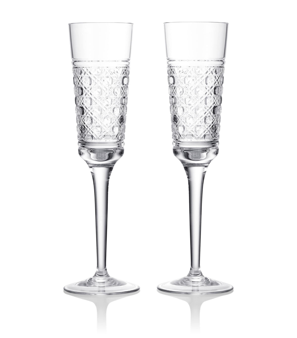 Waterford Opulence champagne flutes set of 2 185ml (British brand)