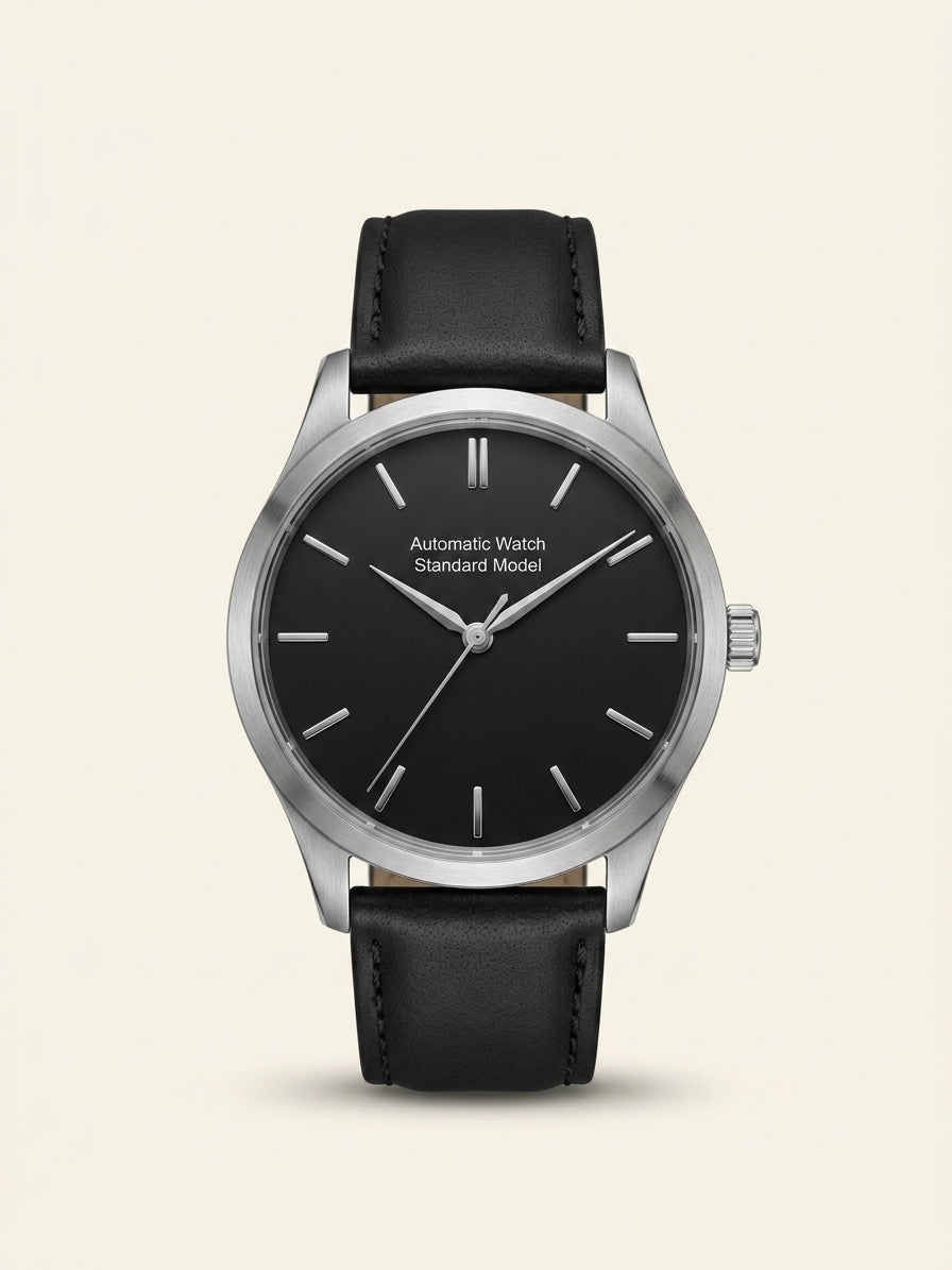 Cartier Santos large steel automatic watch (British brand)