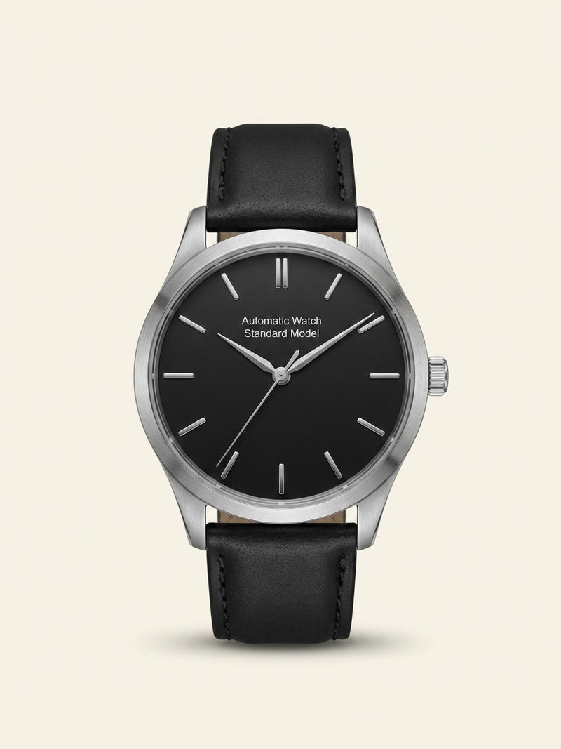 Cartier Santos large steel automatic watch (British brand)